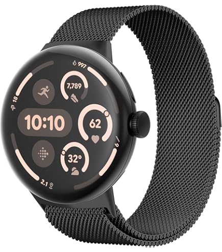 【条件付き最大2000円値引き】Google Pixel Watch　スマートウォッチ　腕時計　ブラック　メンズ　レディース 条件付き最大2000円値引き】Google Pixel Watch スマートウォッチ